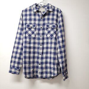 Denim & Supply Ralph Lauren Mens Long Sleeve Button Down Shirt Size L